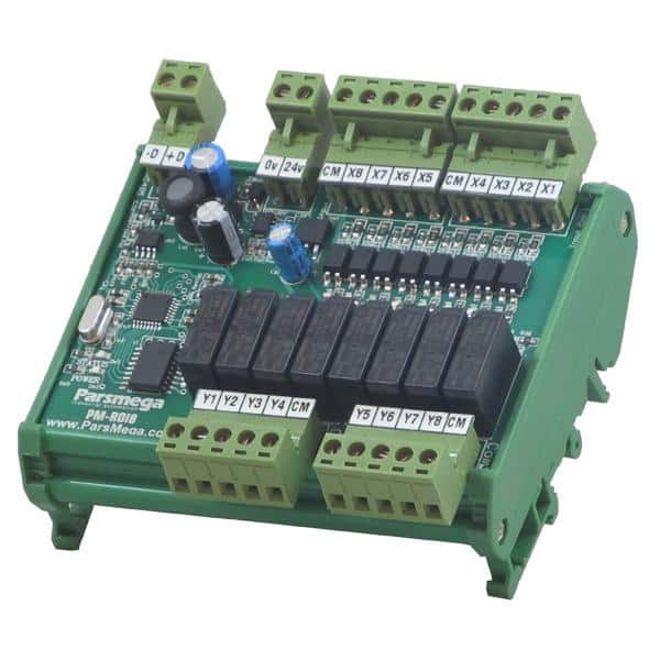 PM-RIO18L (Remote IO Module with 5 Amp Relay Output)